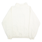PRINCESS CRUISES COLLECTION Mens White Alaska Pullover Hoodie M Cotton Blend