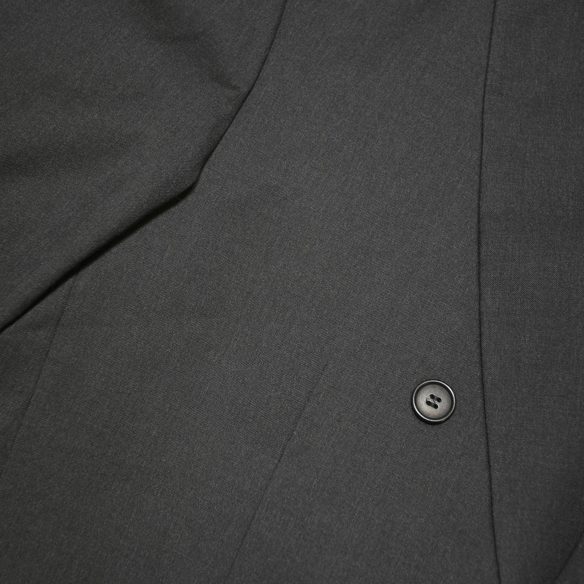 RENATO CAVALL Mens Black Double Breasted Wool Blend Jacket XL Tailored Button