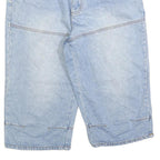 JOHN BANER Mens Light Blue Denim Shorts M W34 Relaxed Fit Casual Cotton Blend