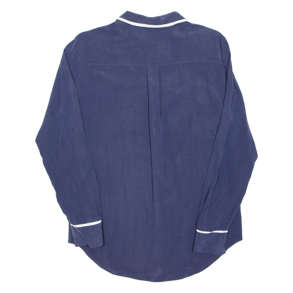 Womens Blouse Blue Long Sleeve M