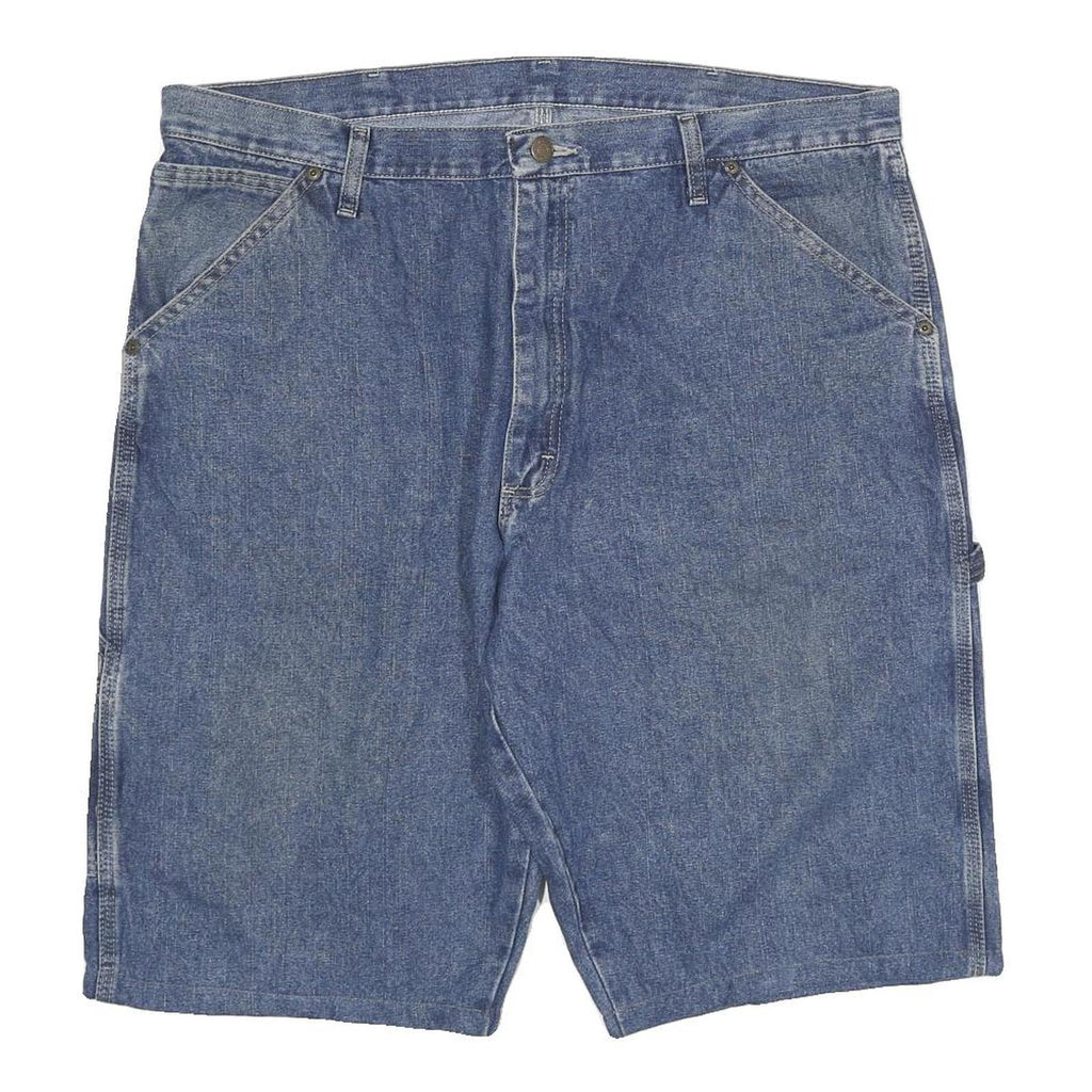 WRANGLER Mens Denim Blue Casual Shorts 3XL W38 Cotton Blend Workwear