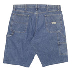 WRANGLER Mens Denim Blue Casual Shorts 3XL W38 Cotton Blend Workwear