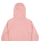 NIKE Mens Pink Full Zip Hoodie S Cotton Blend Lightweight Sweatshirt