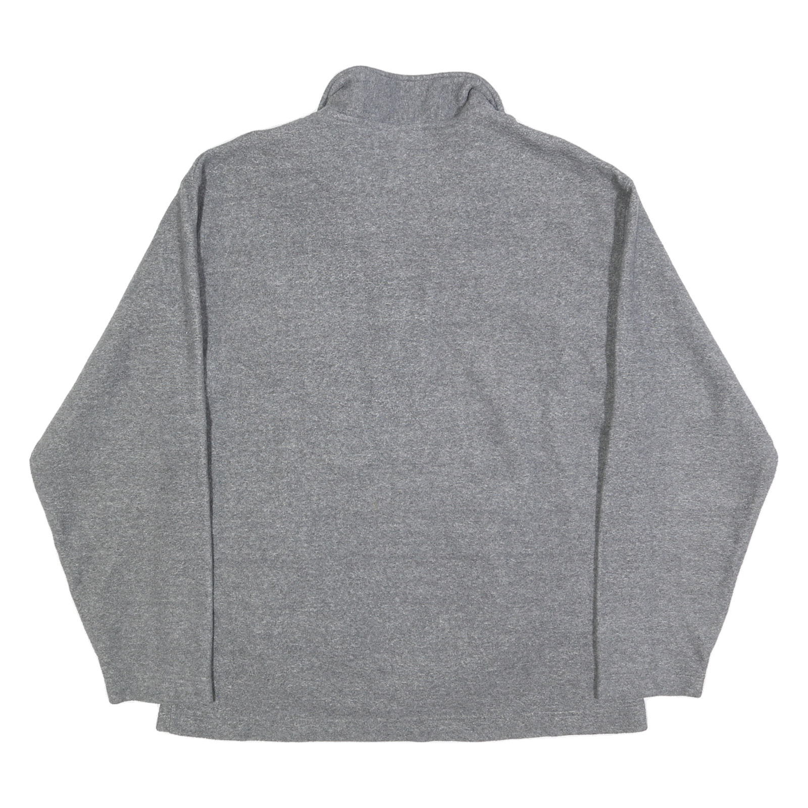 DISNEY Mens Grey Disneyland Mickey Mouse Quarter Zip S Sweatshirt