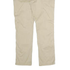 TOMMY HILFIGER Mens Cotton Beige Regular Fit Straight Leg Trousers W32 L30