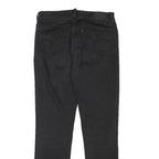 LEVI'S Womens Black Regular Skinny Denim Medium W29 L29 Zip Cotton Blend Jeans