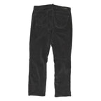 CALVIN KLEIN JEANS Womens Cotton Blend Black Regular Straight Trousers W32 L29