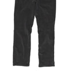 CALVIN KLEIN JEANS Womens Cotton Blend Black Regular Straight Trousers W32 L29