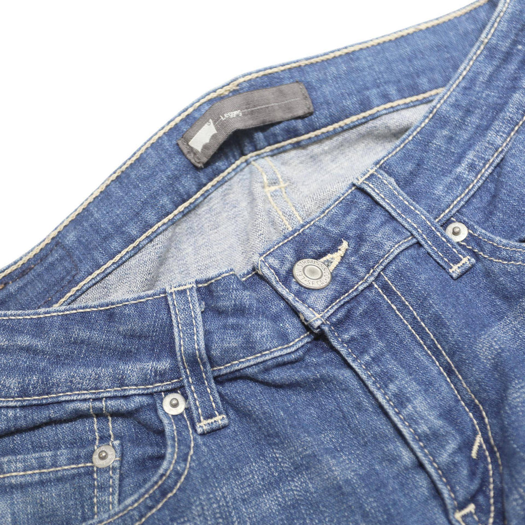 LEVI'S Womens Slim Blue Jeans Denim Light W28 L30 Zip Skinny Stretch