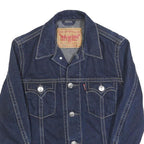 LEVI'S Boys Blue Denim Jacket M Cotton Classic Button Closure Casual Outerwear