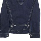 LEVI'S Boys Blue Denim Jacket M Cotton Classic Button Closure Casual Outerwear