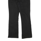 LEVI'S Womens Black Regular Fit Straight Denim Jeans W31 L29 Classic Zip Closure