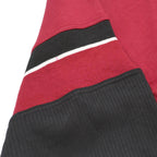 LEE Mens Red & Black San Francisco 49ers Crew Neck 2XL Colourblock Pullover