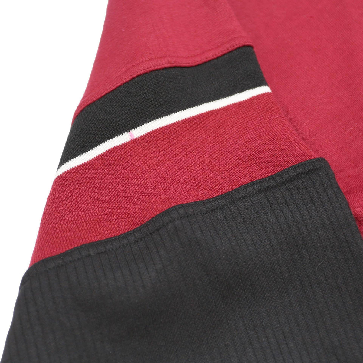 LEE Mens Red & Black San Francisco 49ers Crew Neck 2XL Colourblock Pullover