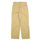 MOUNTAIN KHAKIS Mens Cotton Blend Beige Relaxed Straight Trousers W30 L30 Casual