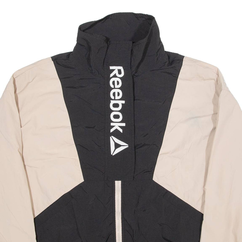REEBOK Mesh Lined Womens Shell Jacket Pink Nylon S