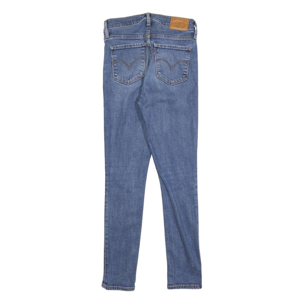 LEVI'S 311 Womens Slim Skinny Denim Medium Blue W25 L28 Stretch Cotton Blend Zip