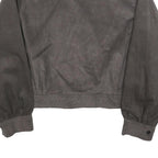 SUGAR SHACK Womens Grey & Brown Button Jacket 2XL Polyester Blend Corduroy