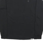 CHAMPION Mens Black Long Sleeve Crew Neck Graphic T-Shirt M