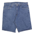 WRANGLER Mens Shorts Blue Denim Casual L W36 Cotton Blend Classic Fit