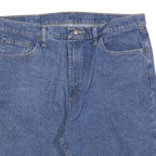 WRANGLER Mens Shorts Blue Denim Casual L W36 Cotton Blend Classic Fit
