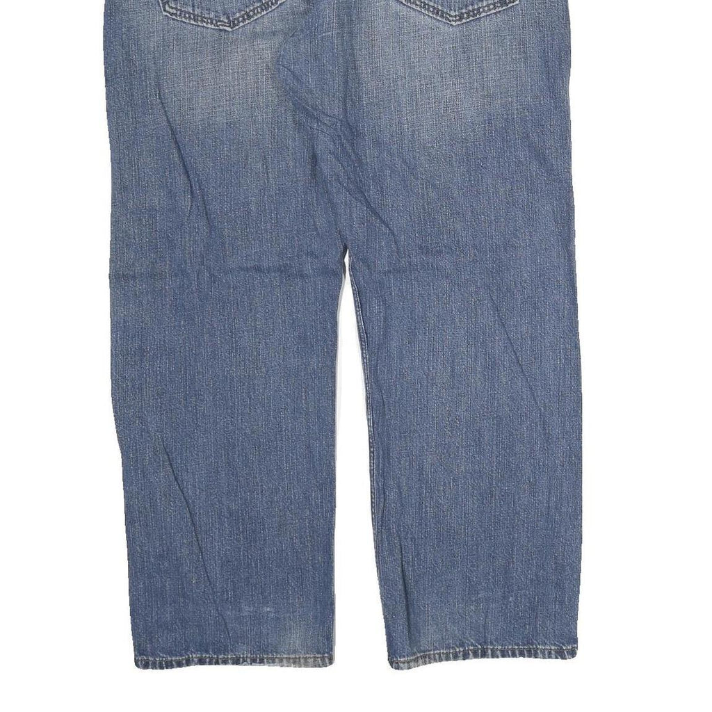 LEVI'S Mens Jeans Blue Regular Straight Denim Medium W38 L30 Classic Cotton Zip