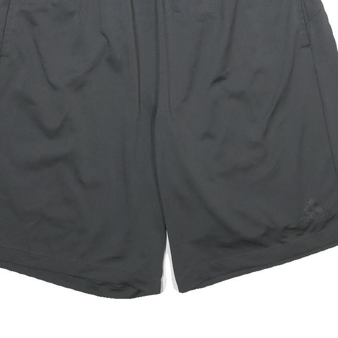 ADIDAS Mens Black Sports Shorts L W28 Lightweight Breathable Athletic