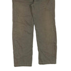 LEVI'S 501 Womens Regular Fit Straight Denim W31 L26 Brown Cotton Blend Button