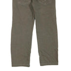 LEVI'S 501 Womens Regular Fit Straight Denim W31 L26 Brown Cotton Blend Button