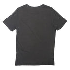 PUMA Mens Black Graphic T-Shirt M Short Sleeve Crew Neck Cotton Blend Casual