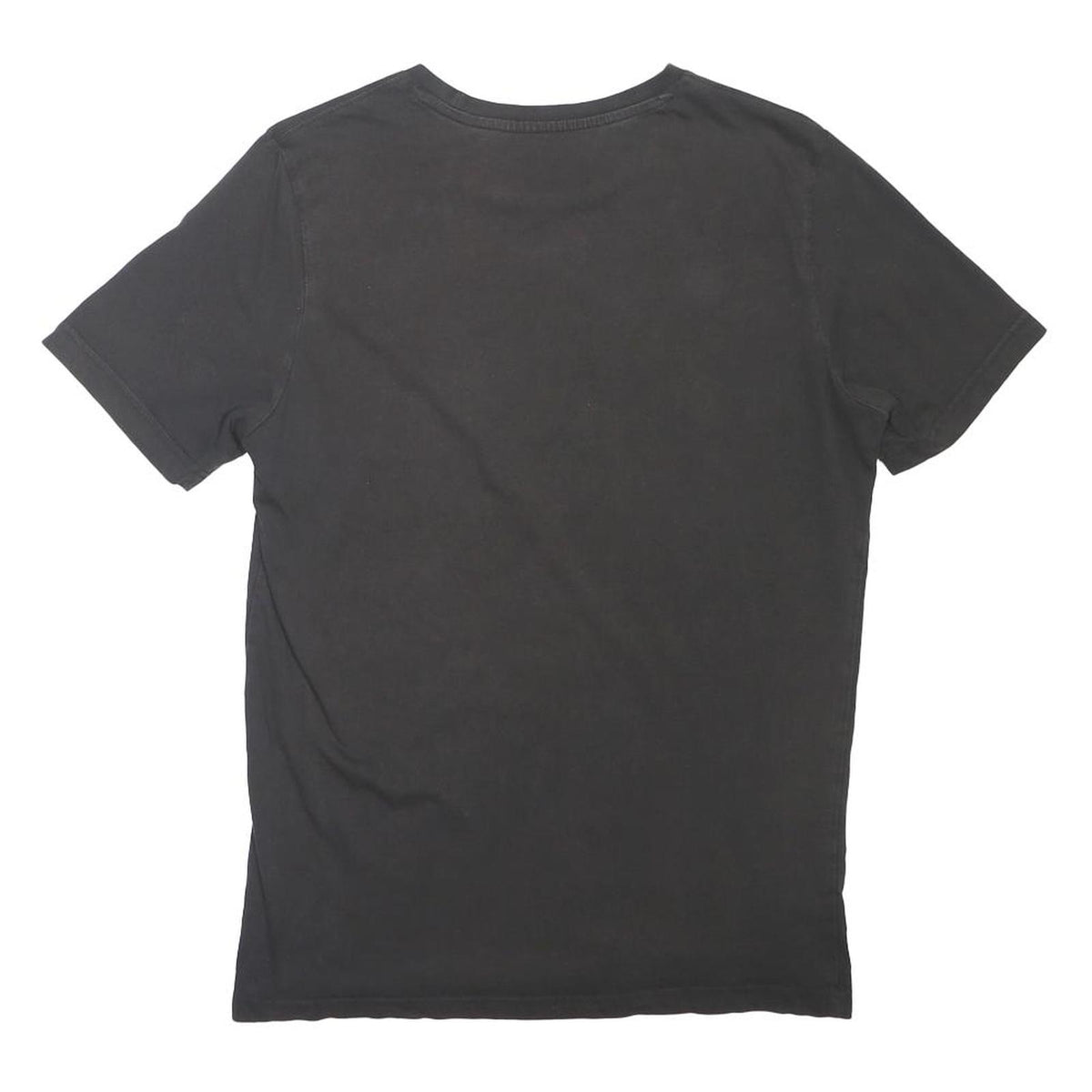 PUMA Mens Black Graphic T-Shirt M Short Sleeve Crew Neck Cotton Blend Casual