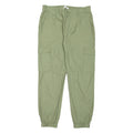 TALLY WEIJL Cargo Womens Trousers Green Regular Tapered W30 L27