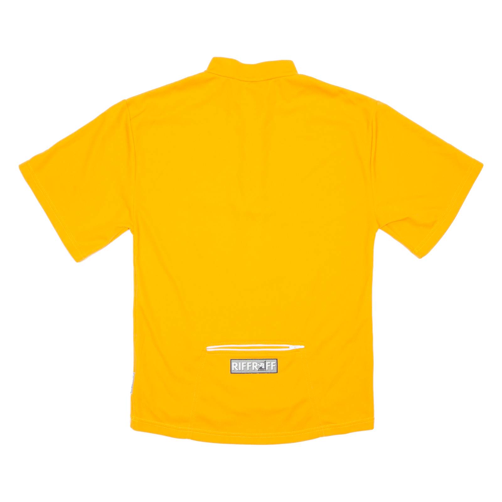 RIFFRAFF Cycling Mens Jersey Orange 1/4 Zip S