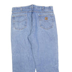 CARHARTT Mens Jeans Blue Regular Straight Denim Medium W38 L28 Workwear Zip