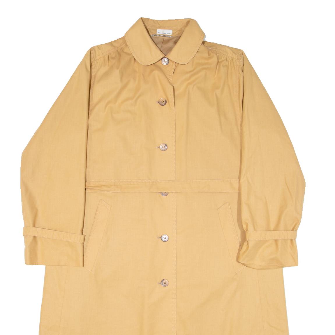 GOTZ MODELL Womens Trench Coat Orange M