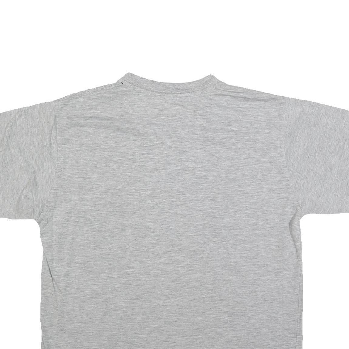 ADIDAS Mens Grey Classic T-Shirt M Short Sleeve Crew Neck Cotton Blend Sport