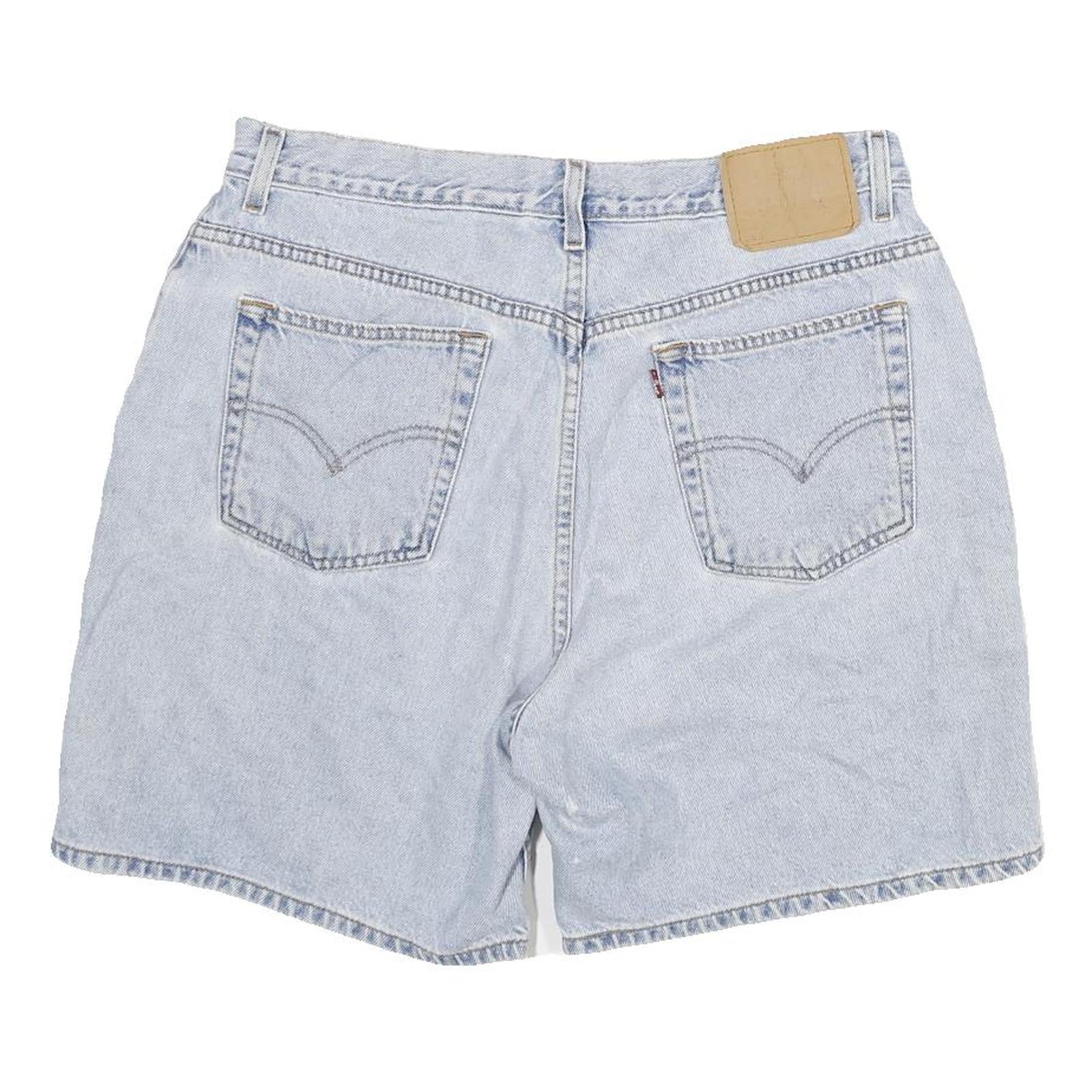 LEVI'S Womens Denim Shorts Blue XL W32 Classic Fit Casual Summer Wear