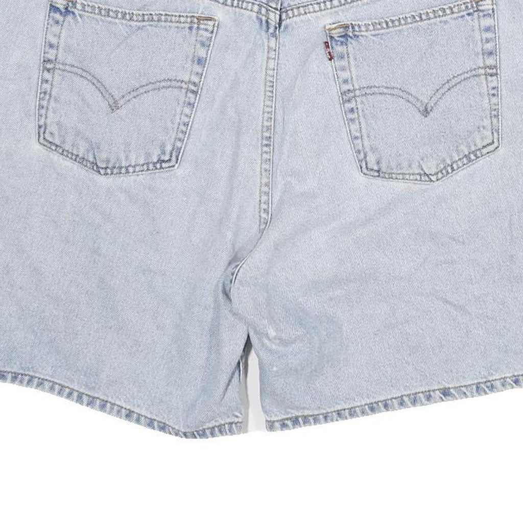 LEVI'S Womens Denim Shorts Blue XL W32 Classic Fit Casual Summer Wear