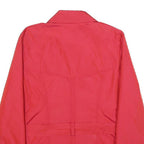 PAUL & SHARK Womens Red Button Jacket S Polyester Classic Double Breasted