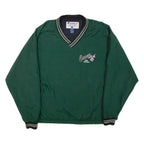 CHAMPION Mens Sweatshirt Green V-Neck Nylon 2XL