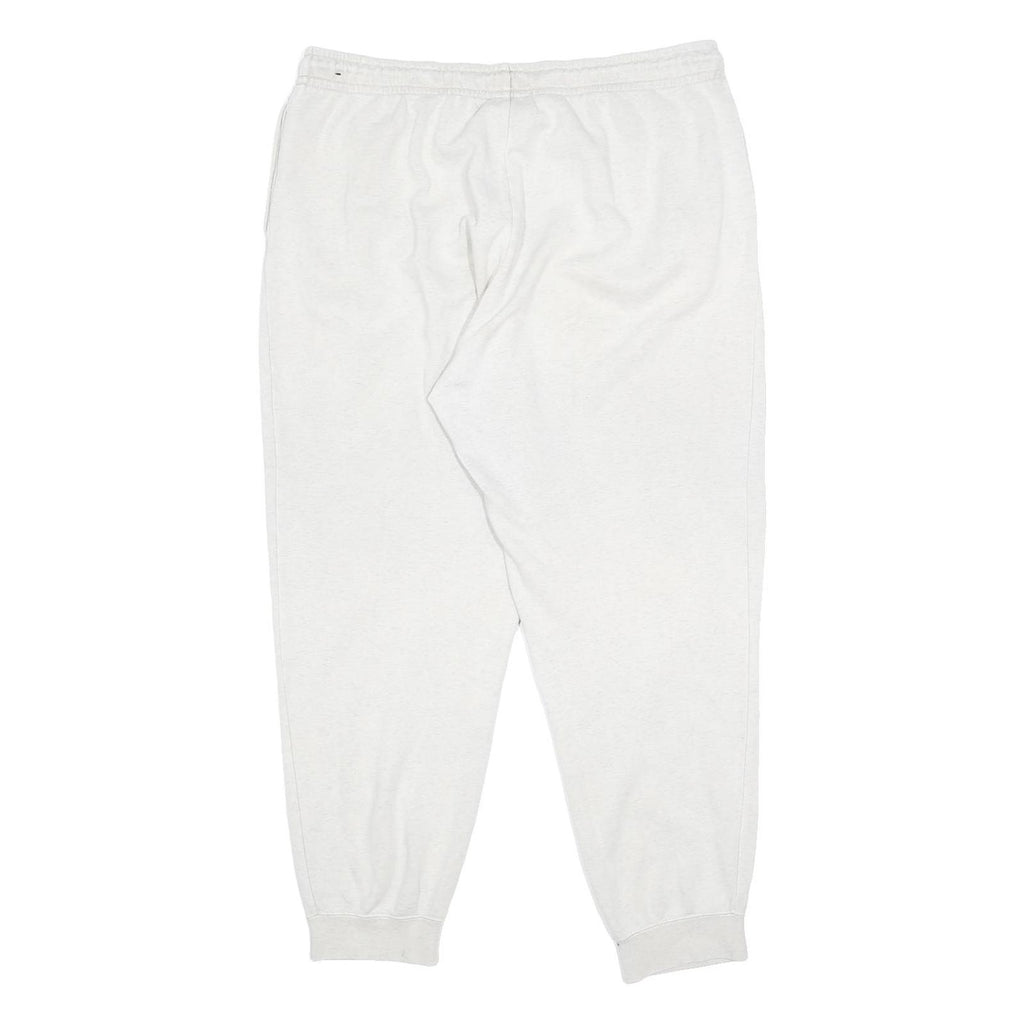 NIKE Mens Joggers White XL W34 L26 Slim Tapered Cotton Blend Casual Sports
