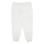 NIKE Mens Joggers White XL W34 L26 Slim Tapered Cotton Blend Casual Sports