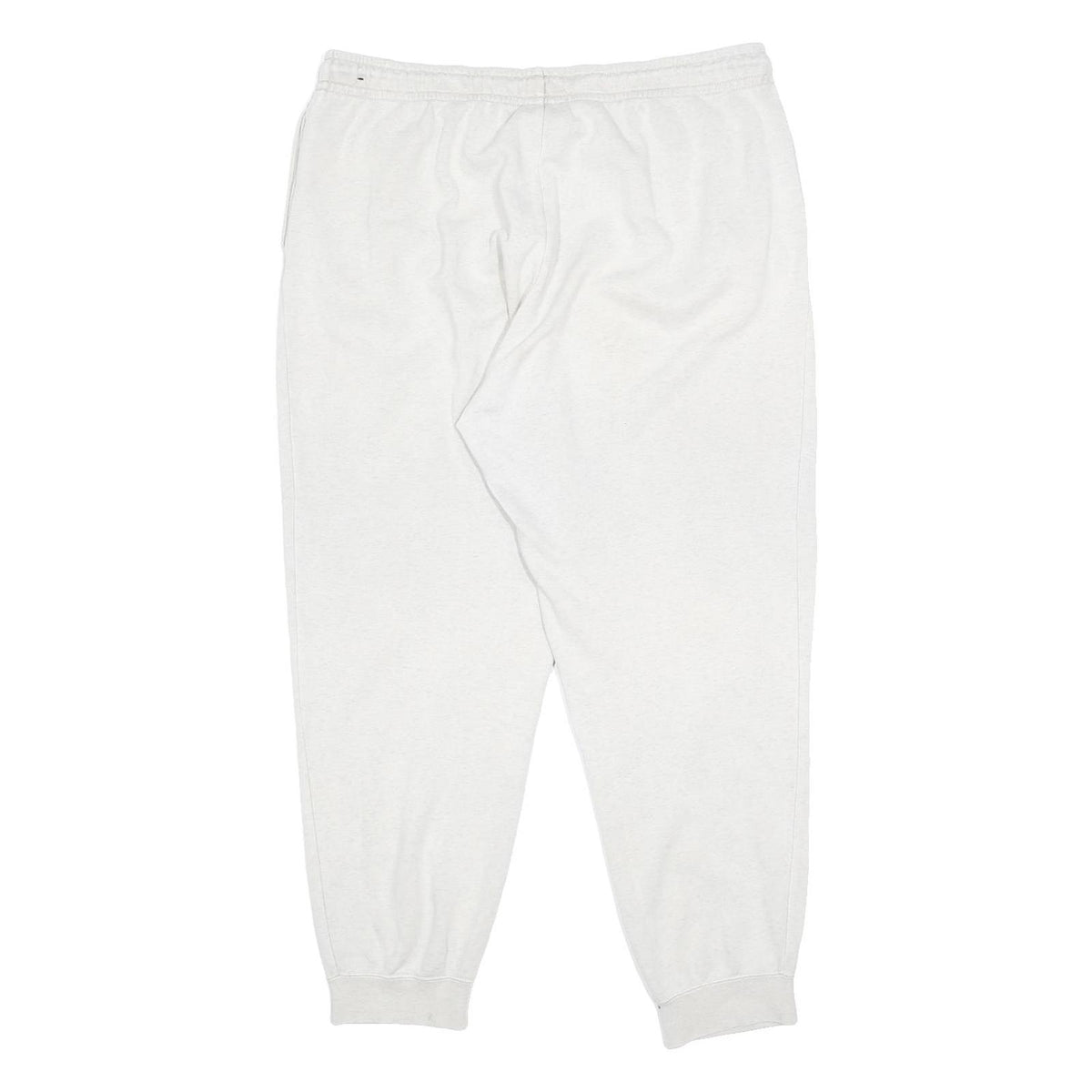 NIKE Mens Joggers White XL W34 L26 Slim Tapered Cotton Blend Casual Sports