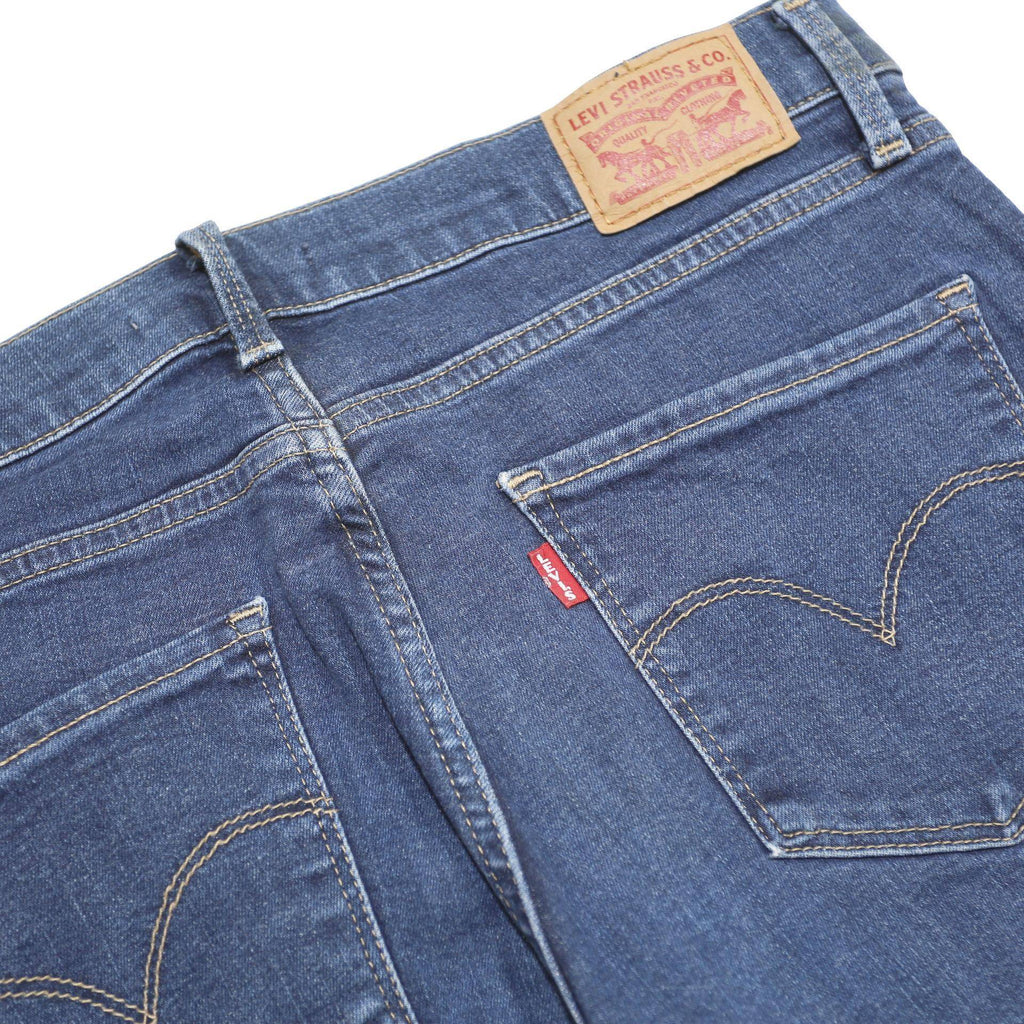 LEVI'S Womens 311 Slim Skinny Denim Medium Blue Jeans Cotton Blend W30 L30