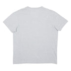 CREW CLOTHING Mens Grey Graphic T-Shirt XL Short Sleeve Crew Neck Cotton Blend