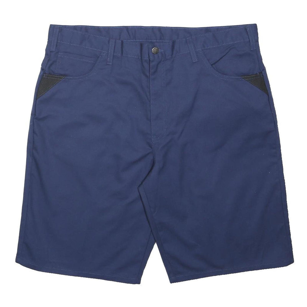 DICKIES Mens Shorts Blue Casual XL W40 Workwear Polyester Blend