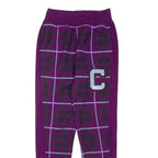 CHAMPION REVERSE WEAVE Check Womens Joggers Purple Tapered S W24 L30