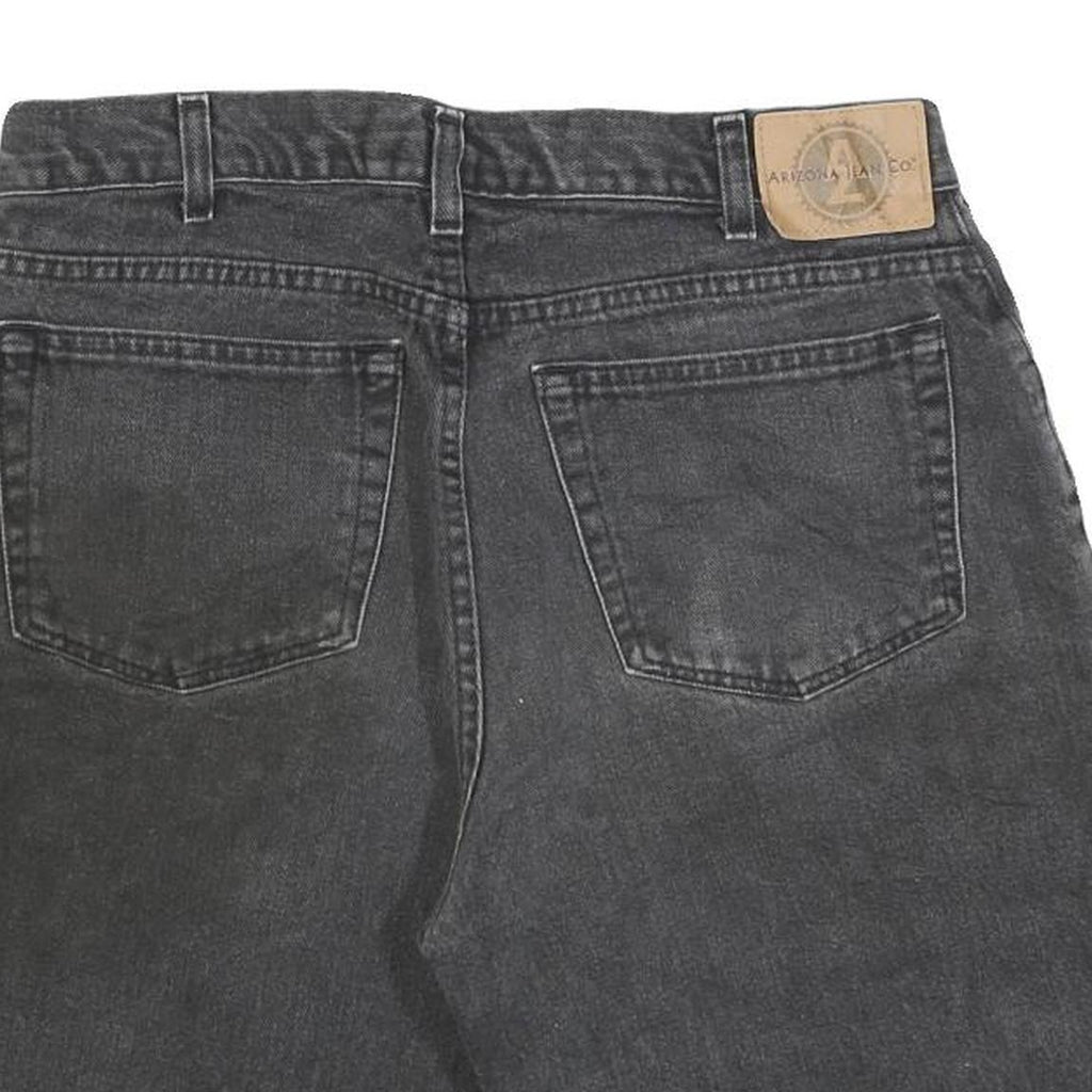 ARIZONA JEAN COMPANY Mens Shorts Black Casual M W32 Cotton Blend Classic Fit