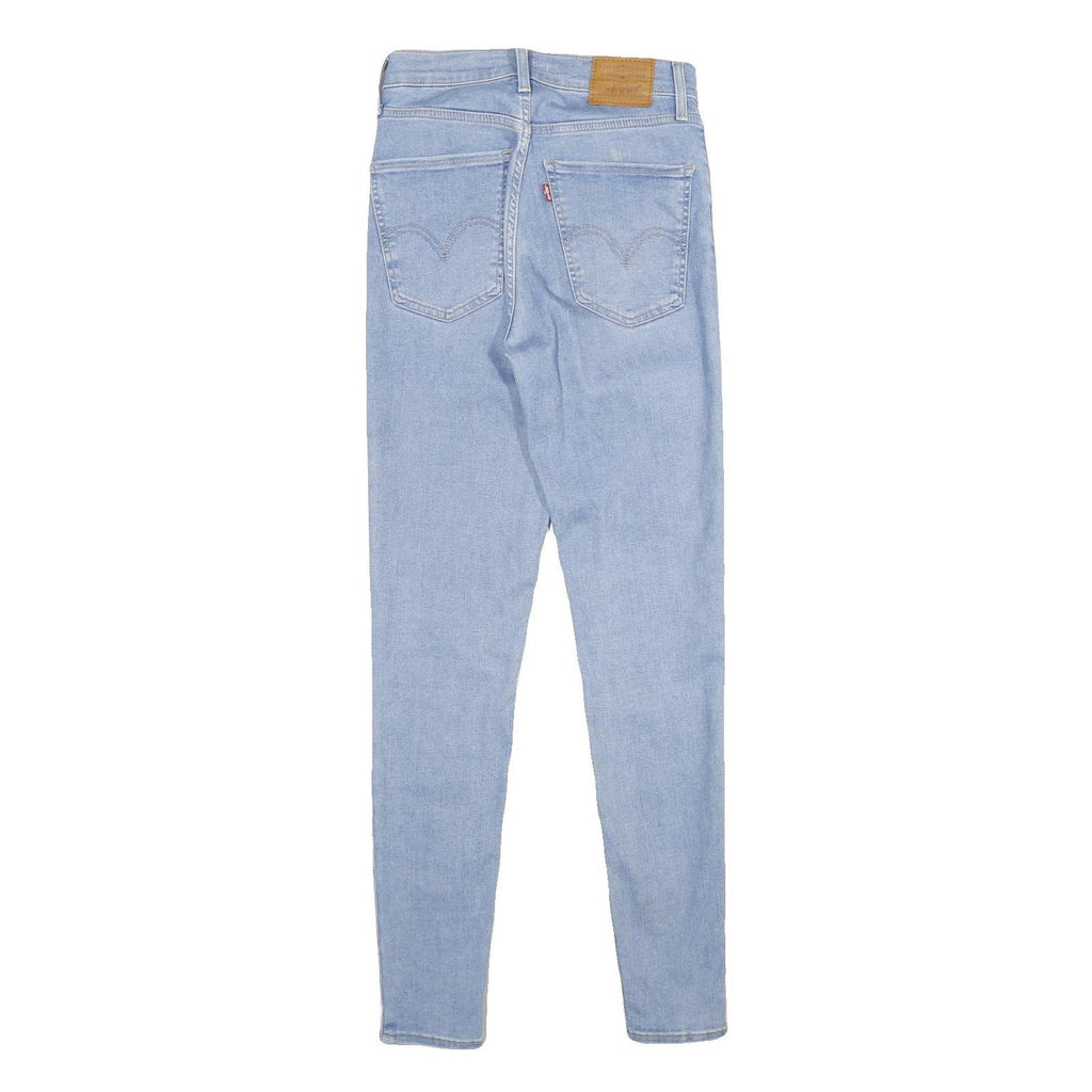 LEVI'S Mile High Super Skinny Big E Womens Jeans Blue Slim Skinny Denim W27 L30