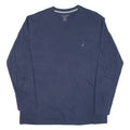 NAUTICA Sleepwear Mens T-Shirt Blue Long Sleeve L